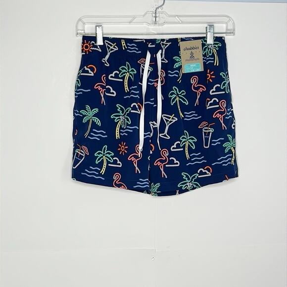 Chubbies Men The Neon Light Swim Trunks Size Medium - Picture 1 of 6